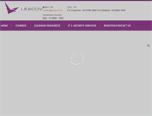 Tablet Screenshot of leacov.com